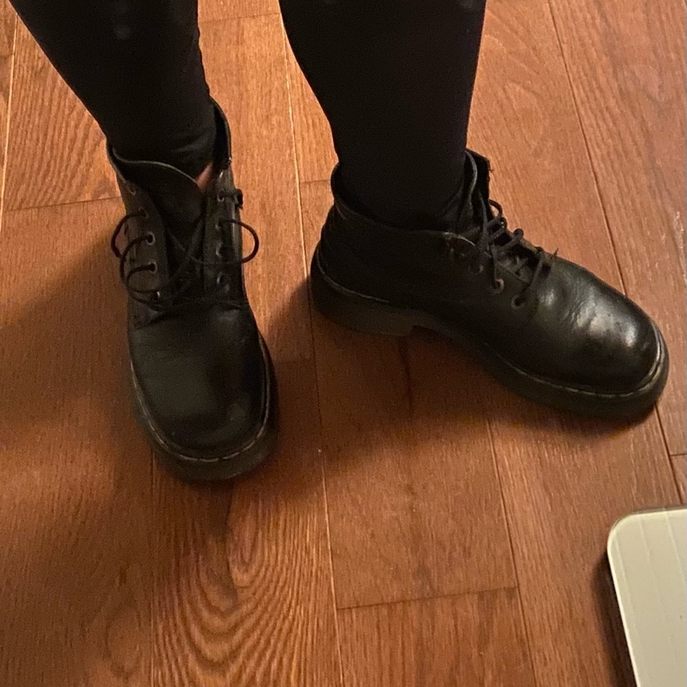 Dr. Martens Black Combat Boots